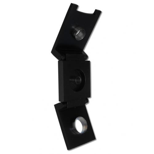 Credo 3 in 1 Cigar Punch Cutter - Square - Black