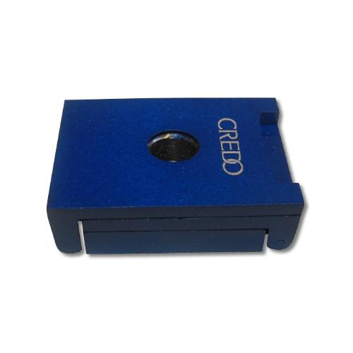Credo 3 in 1 Cigar Punch Cutter - Square - Blue
