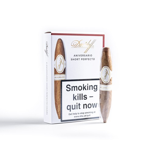 Davidoff Aniversario Short Perfecto Cigar - Pack of 4