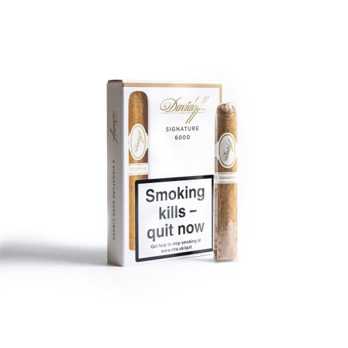 Davidoff Signature 6000 Robusto Cigar - Pack of 4