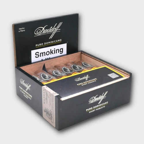 Davidoff Puro Dominicano Short Robusto Cigar - Box of 12