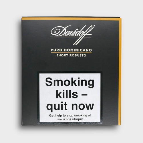 Davidoff Puro Dominicano Short Robusto Cigar - Pack of 5