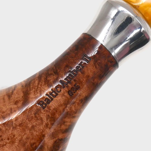 Design Berlin 035 Amber II 9mm Filter Fishtail Pipe (DB005)