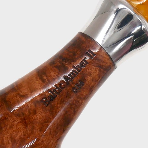 Design Berlin 036 Amber II 9mm Filter Fishtail Pipe (DB006)
