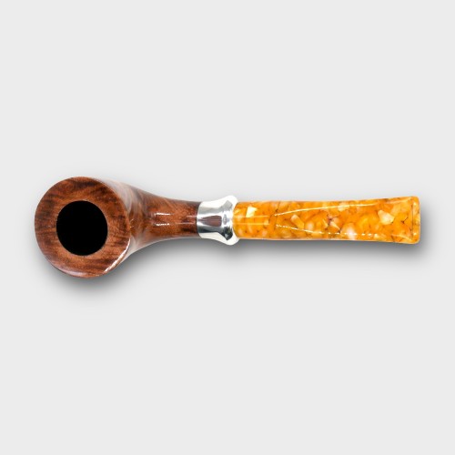 Design Berlin 035 Amber II 9mm Filter Fishtail Pipe (DB027)