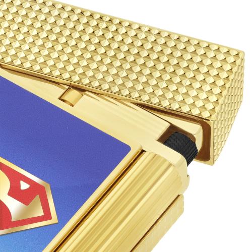ST Dupont Lighter - Ligne 2 - DC Comics Superman - Yellow Gold