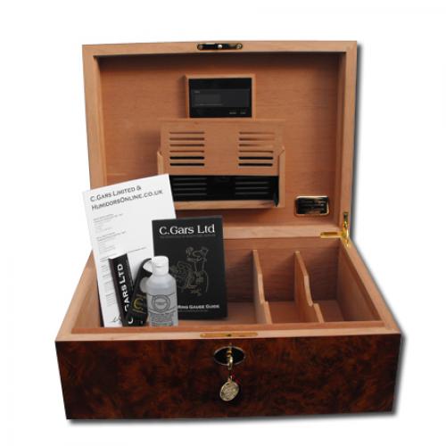 Daniel Marshall American Elegance Humidor - 165 Cigar Capacity