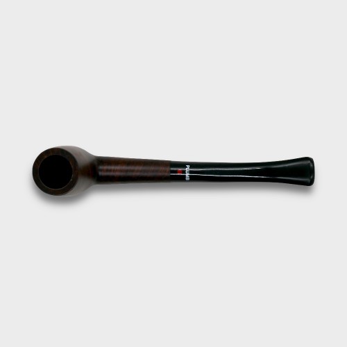 Dr Plumb City Matt Metal Filter Fishtail Briar Pipe (DP562)