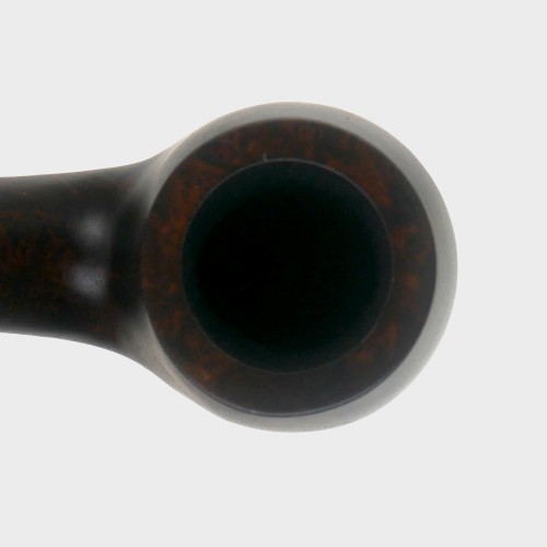 Dr Plumb City Matt Metal Filter Fishtail Briar Pipe (DP569)