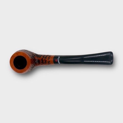 Dr Plumb Lightweight Metal Filter Fishtail Carved Briar Pipe (DP572)