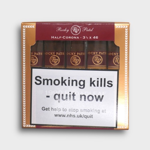Rocky Patel Vintage 1990 Broadleaf Half Corona Cigar - Pack of 5