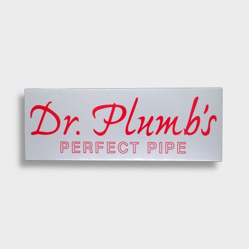 Dr Plumb Dinky Rustic Metal Filter Fishtail Briar Pipe (DP564)