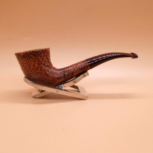 Alfred Dunhill - The White Spot County 4135 Group 4 Horn Fishtail Pipe (DUN228)