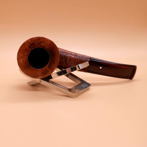 Alfred Dunhill - The White Spot County 4135 Group 4 Horn Fishtail Pipe (DUN228)