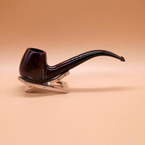 Alfred Dunhill - The White Spot Bruyere 5113 Group 5 Bent Apple Fishtail Pipe (DUN320)