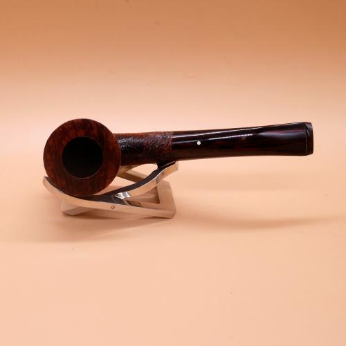 Alfred Dunhill - The White Spot Cumberland 4114 Group 4 Bent Dublin Pipe (DUN450)