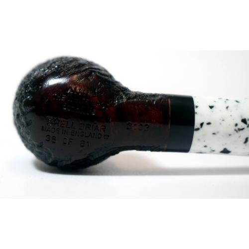 JANUARY SALE - Alfred Dunhill - The White Spot Dalmatian Shell Briar 3103 Pipe Limited Edition 38/81 (DUN05)