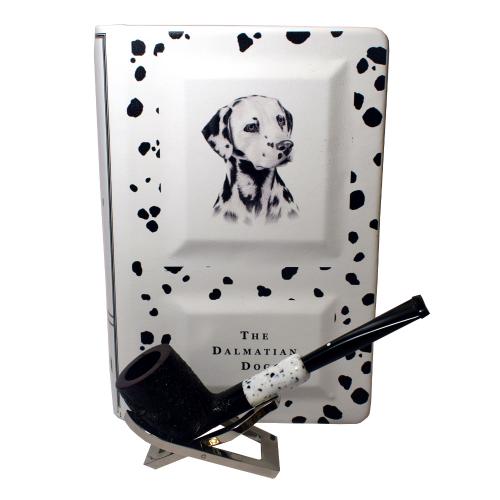 JANUARY SALE - Alfred Dunhill - The White Spot Dalmatian Shell Briar 3103 Pipe Limited Edition 38/81 (DUN05)