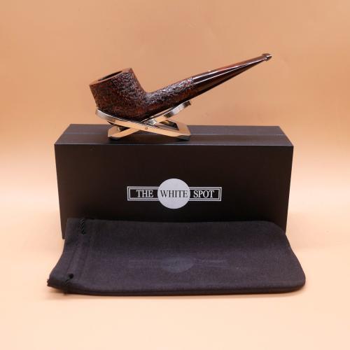 Alfred Dunhill - The White Spot Cumberland 4106 Group 4 Pot Straight Pipe (DUN74)
