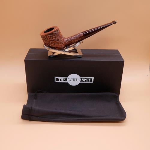 Alfred Dunhill - The White Spot County 4106 Group 4 Straight Pot Pipe (DUN819)
