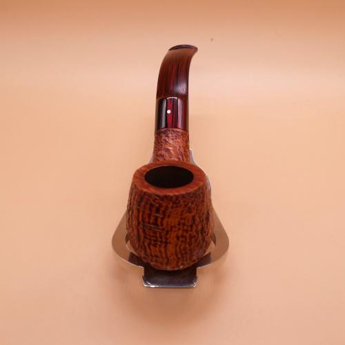 Alfred Dunhill - The White Spot County 4213 Group 4 Bent Apple Pipe (DUN825)