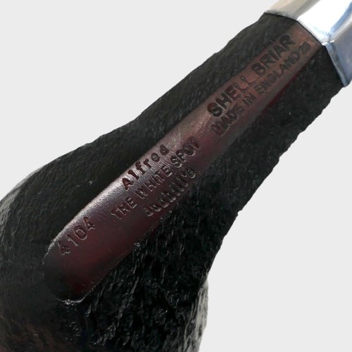 Alfred Dunhill - The White Spot Shell Briar 4104 Group 4 Bulldog Straight Pipe (DUN1008)