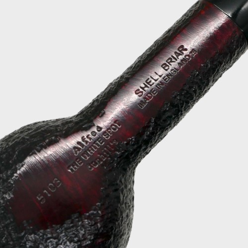 Alfred Dunhill - The White Spot Shell Briar 5103 Group 5 Billiard Fishtail Pipe (DUN1009)