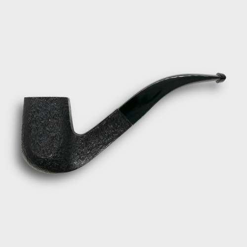 Alfred Dunhill - The White Spot Shell Briar Quaint Group 6 Bent Fishtail Pipe (DUN1013)
