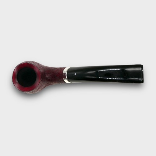 Alfred Dunhill - The White Spot Ruby Bark 4102 Group 4 Bent Pipe (DUN1029)