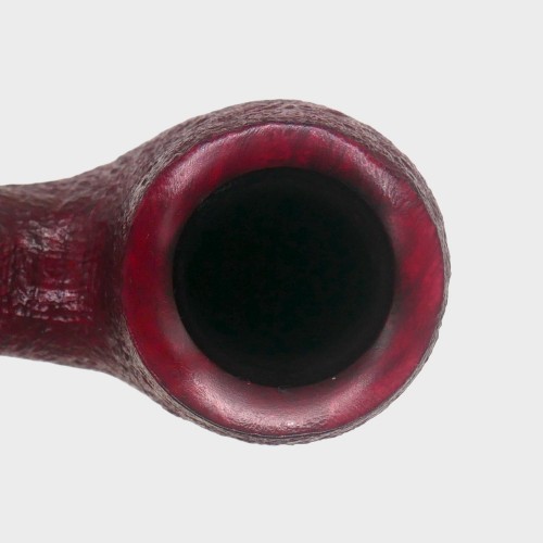 Alfred Dunhill - The White Spot Ruby Bark 3102 Group 3 Bent Pipe (DUN1033)