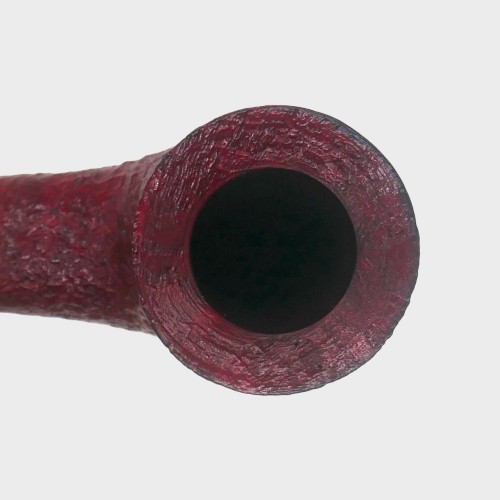 Alfred Dunhill - The White Spot Ruby Bark 3421 Group 3 Bent Zulu Pipe (DUN1034)