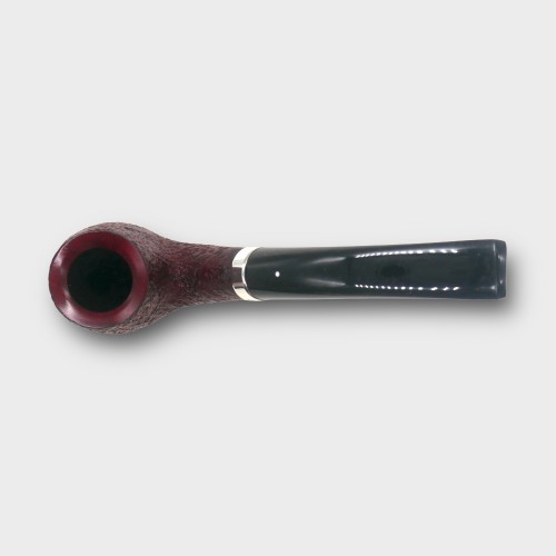 Alfred Dunhill - The White Spot Ruby Bark 4102 Group 4 Bent Pipe (DUN1035)