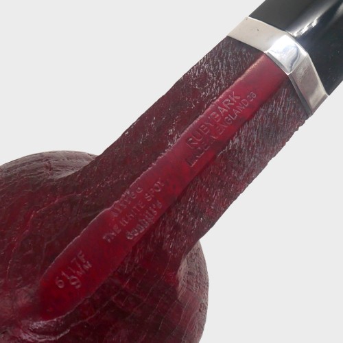 Alfred Dunhill - The White Spot Ruby Bark 6117 Group 6 Straight Rhodesian Pipe (DUN1038)