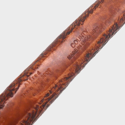 Alfred Dunhill - The White Spot County 3109 Group 3 Canadian Straight Fishtail Pipe (DUN1041)