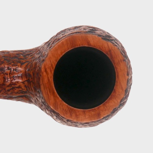 Alfred Dunhill - The White Spot County 4113 Group 4 Bent Apple Fishtail Pipe (DUN1042)