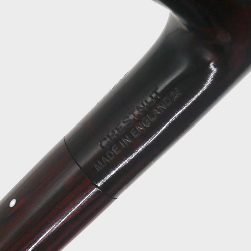 Alfred Dunhill - The White Spot Chestnut 3406 Group 3 Bent Pipe (DUN1045)