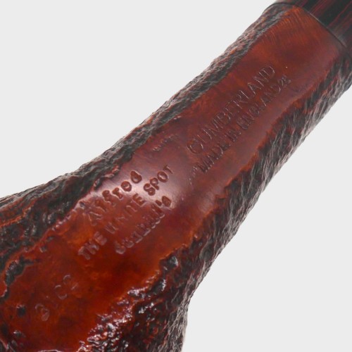Alfred Dunhill - The White Spot Cumberland 3102 Group 3 Bent Pipe (DUN1048)