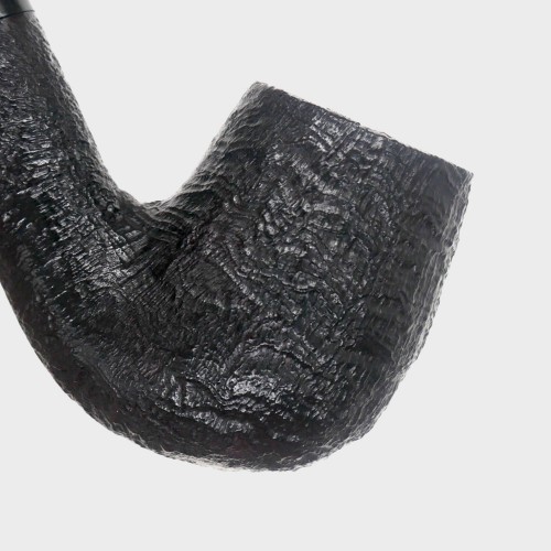 Alfred Dunhill - The White Spot Shell Briar 4102 Ring Grain Group 4 Bent Fishtail Pipe (DUN1059)