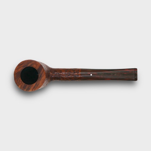 SLIGHT SECONDS Alfred Dunhill - The White Spot County 5122 Group 5 Poker Fishtail Pipe (DUN981)