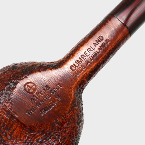 Alfred Dunhill - The White Spot Cumberland Quaint Group 4 Chimney Pipe (DUN989)