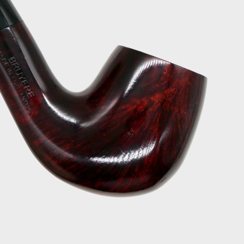 Alfred Dunhill - The White Spot Bruyere 2102 Group 2 Bent Fishtail Pipe (DUN998)