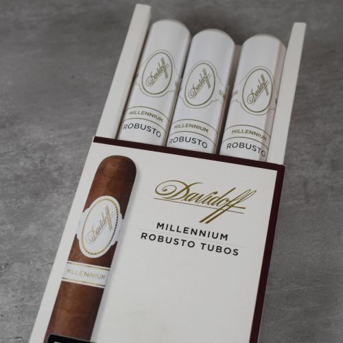 Davidoff Millennium Robusto Tubed Cigar - Pack of 3 (End of Line)