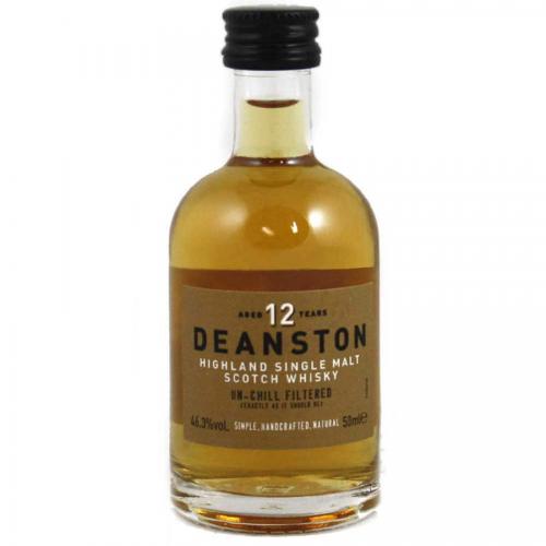 Deanston 12 Year Old Whisky Miniature - 46.3% 5cl