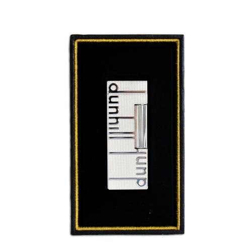 SLIGHT SECONDS - Dunhill - Rollagas Lighter - Signature Palladium Plated (End of Line)