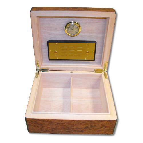 Elie Bleu Humidor - Bubinga - 50 Cigar Capacity