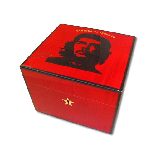 Elie Bleu Humidor - Che Robusto Red Sycamore - 25 Cigar Capacity