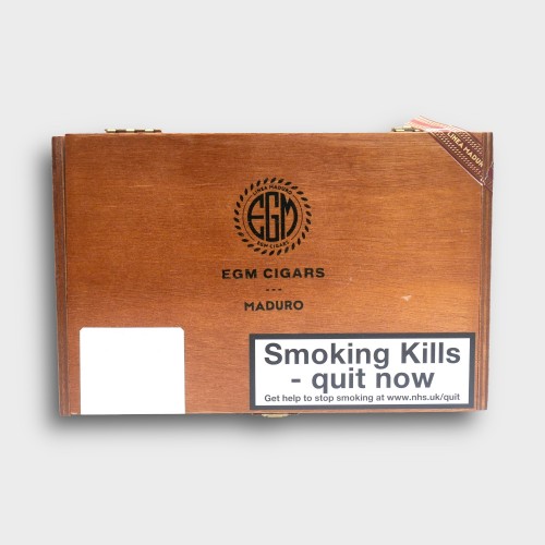 EGM Cigars Maduro Maximos Cigar - Box of 10