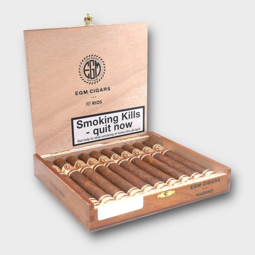 EGM Cigars Maduro Rios Cigar - Box of 10
