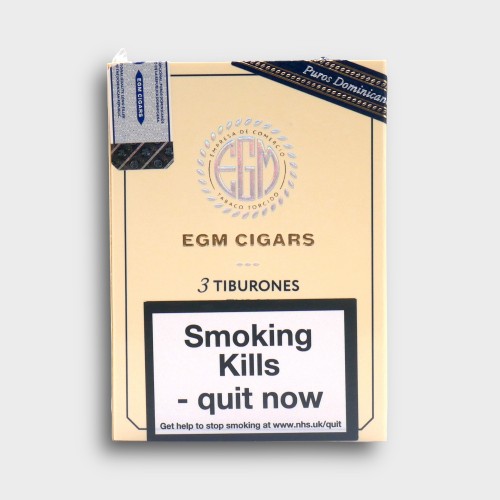 EGM Cigars Tiburones Tubos - Box of 3