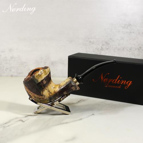 Erik Nording Freehand Script Bent Fishtail Pipe (EN167)